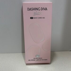 Dashing Diva GLAZE LED Semi-Cured Gel in TAN LINES